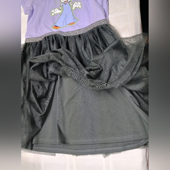 Disney Minnie Mouse Halloween Hooded Tutu Dress / Size M 7-8 - Picture 4 of 11